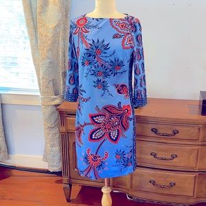 Gretchen Scott paisley dress